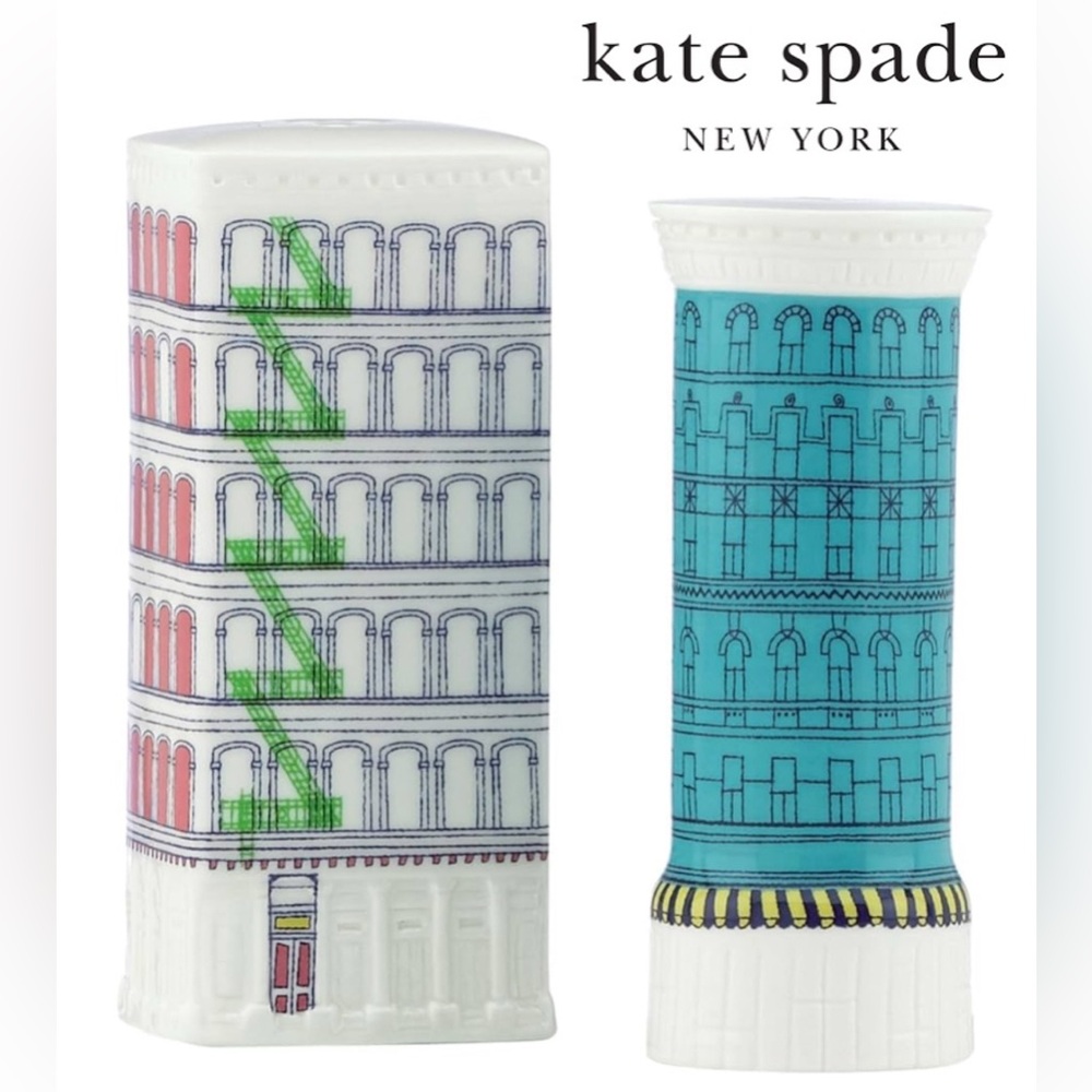 Kate Spade New York Cityscape Salt and Pepper Shakers 🏙️